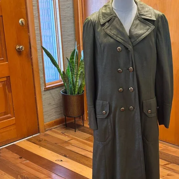 Vintage 50's-60's Shagmoor Trench Coat - Picture 1 of 9